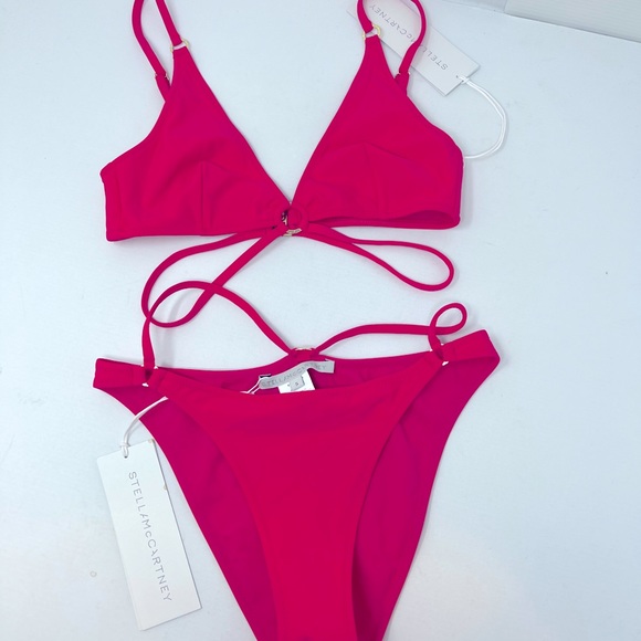 STELLA MCCARTNEY***Very Sexy Skimpy Pink Bikini Set**Sm. $585 - Picture 8 of 8